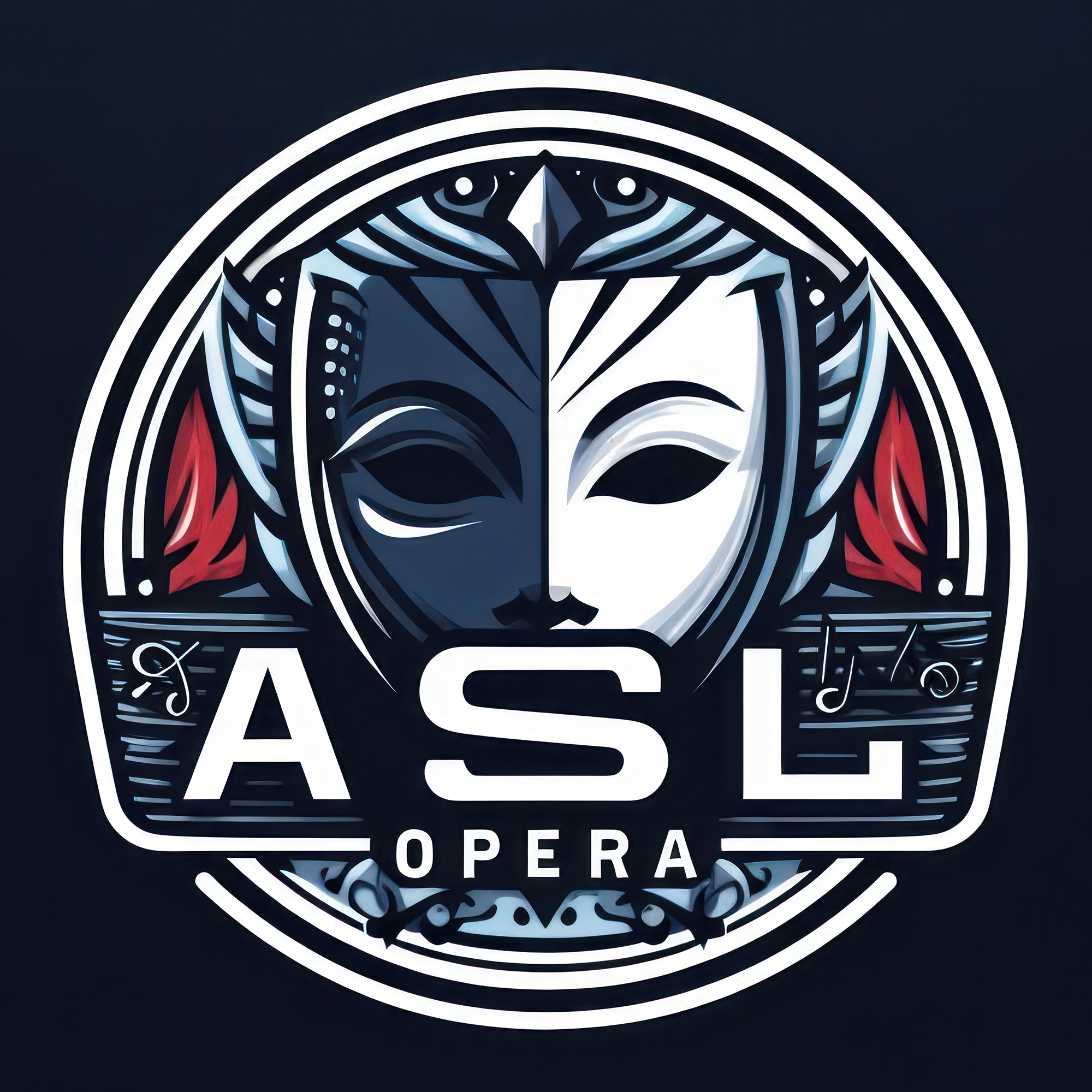 ASL Opera Mask Logo!